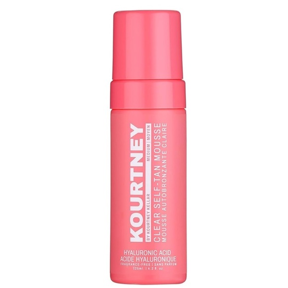 🆕 Kourtney By Kourtney Kellar Instant Self-Tan Hyaluronic Acid Mousse and Mitt - Picture 7 of 10